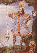 Nicholas Hilliard Portrait of George Clifford, Earl of Cumberland oil on canvas